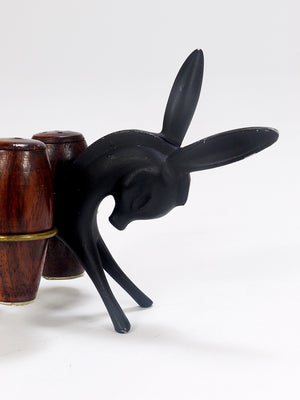 Walter Bosse Donkey Salt and Pepper Shaker Set, Herta Baller, Austria, 1950s