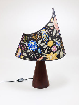 A Pair Missoni Post-Modern Table Side Lamps by Massimo Valloto, Italy, 1980s