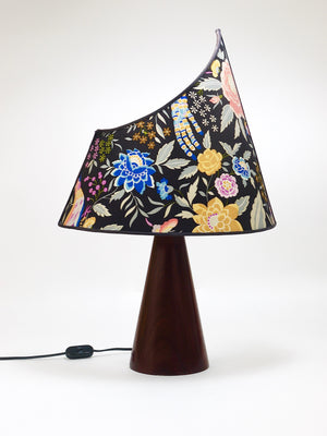 A Pair Missoni Post-Modern Table Side Lamps by Massimo Valloto, Italy, 1980s