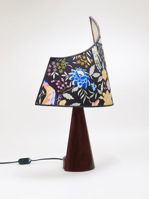 A Pair Missoni Post-Modern Table Side Lamps by Massimo Valloto, Italy, 1980s