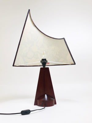 A Pair Missoni Post-Modern Table Side Lamps by Massimo Valloto, Italy, 1980s
