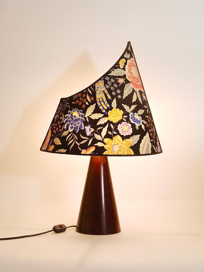A Pair Missoni Post-Modern Table Side Lamps by Massimo Valloto, Italy, 1980s