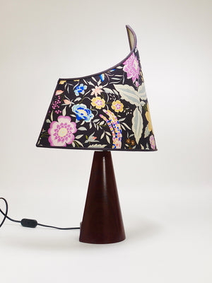 A Pair Missoni Post-Modern Table Side Lamps by Massimo Valloto, Italy, 1980s