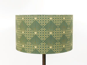 Paar J.T. Kalmar Tisch- oder Beistelllampen aus Messing und Leder, Mid-Century, Österreich, 1960er-Jahre