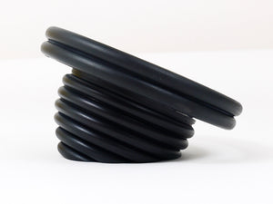 Postmodern Round Pop Art Desk or Table Clock, Memphis Milano Style, Italy, 1990s