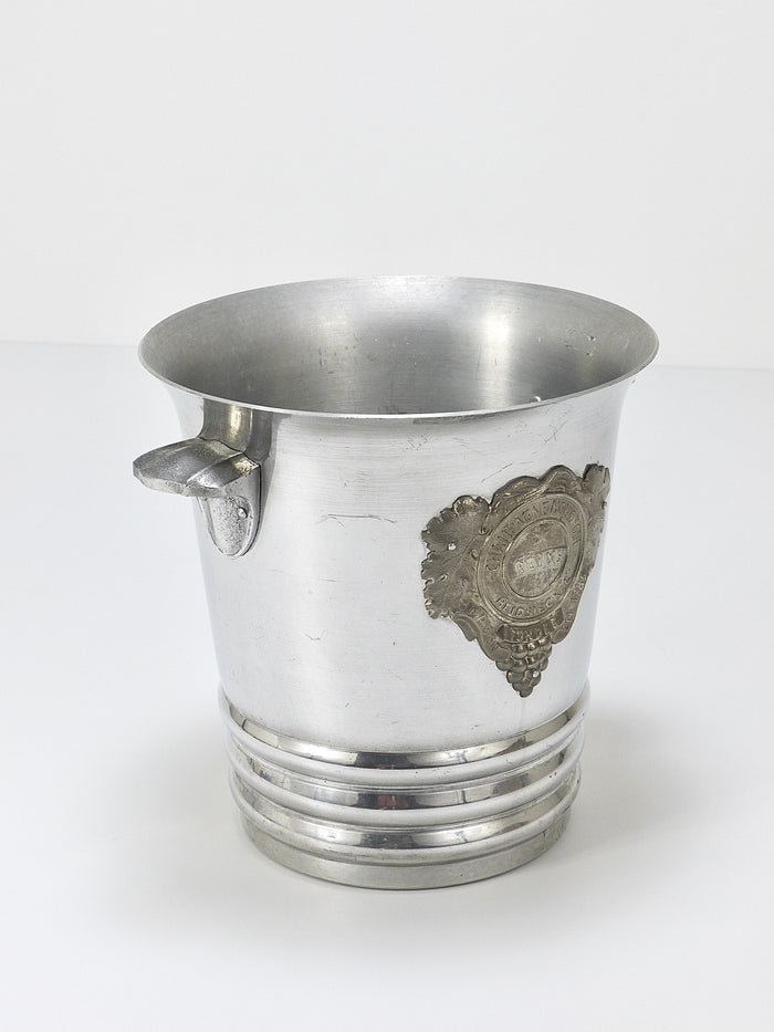 Heidsieck & Co Art Deco Champagne Ice Bucket Bottle Cooler, 1940s, Paris