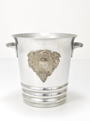 Seau à champagne Art déco Heidsieck & Co, années 1940, Paris