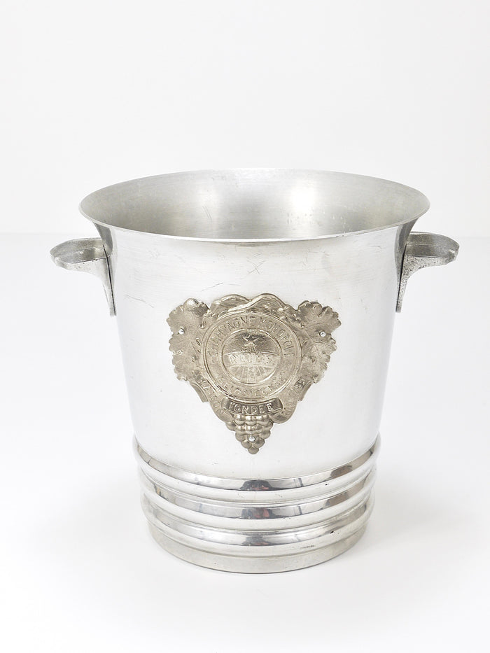 Heidsieck & Co Art Deco Champagne Ice Bucket Bottle Cooler, 1940s, Paris
