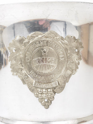 Seau à champagne Art déco Heidsieck & Co, années 1940, Paris