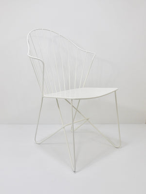 Chaise en fil métallique Sonett Astoria Auersperg Midcentury, Karl Fostel, Autriche, années 1950
