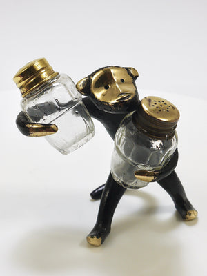 Walter Bosse Monkey Salt and Pepper Shakers Set, Herta Baller, Austria, 1950s