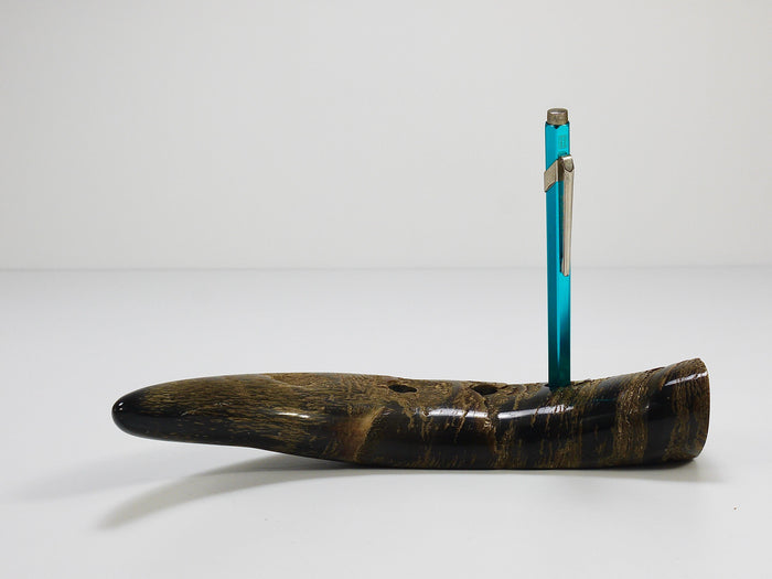 Carl Aubock Mid Century Horn Desk Pen Holder, Vienna, Austria, 1960s