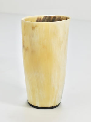 Deux pots porte-stylos et crayons de bureau en corne Carl Aubock, Mid-Century, Autriche, années 1950