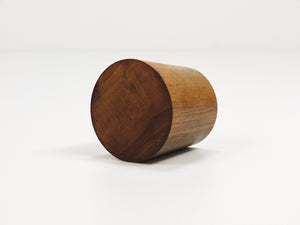 Carl Aubock II Rare Salt and Pepper Shakers, Walnut & Horn, Austria, 1950s