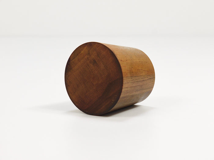 Carl Aubock II Rare Salt and Pepper Shakers, Walnut & Horn, Austria, 1950s