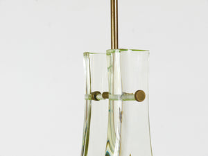 Max Ingrand For Fontana Arte Drop Pendant Lamp, Model 2259, Italy, 1960s