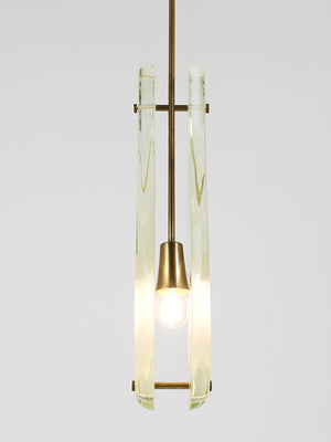 Max Ingrand For Fontana Arte Drop Pendant Lamp, Model 2259, Italy, 1960s