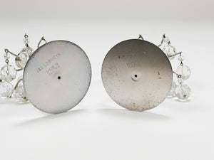 Paire de bougeoirs J.L. Lobmeyr „Lights of Vienna“, cristaux Swarovski à facettes