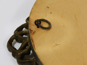 Neoclassical Oval Gilt Wood Gustavian Style Faceted Wall Mirror, Italy, 1900s