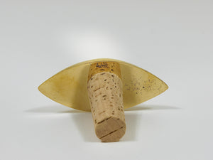 Tappo per bottiglia «Eye» #4538 di Carl Auböck, fatto a mano, sughero e ottone, Austria