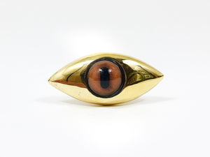 Tappo per bottiglia «Eye» #4538 di Carl Auböck, fatto a mano, sughero e ottone, Austria