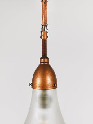 Suspension industrielle Peter Behrens Luzette, Siemens Schuckert, Allemagne, 1910
