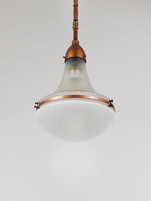 Suspension industrielle Peter Behrens Luzette, Siemens Schuckert, Allemagne, 1910