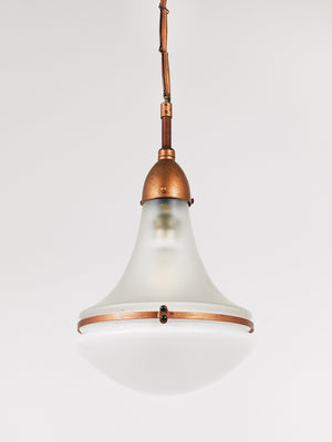 Suspension industrielle Peter Behrens Luzette, Siemens Schuckert, Allemagne, 1910