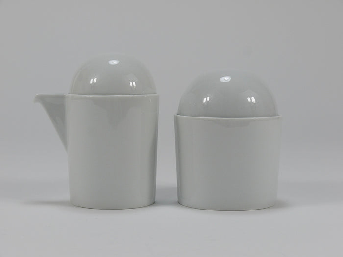 Mario Bellini Cupola Postmodern Sugar bowl & Creamer by Rosenthal studio-line