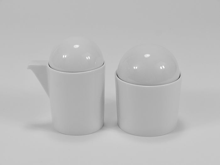 Mario Bellini Cupola Postmodern Sugar bowl & Creamer by Rosenthal studio-line