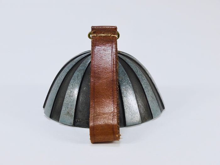 Carl Aubock Vintage Zebra Dinner Bell #3604, Paperweight, Vienna, 1950s