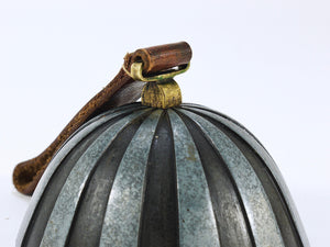 Carl Aubock Vintage Zebra Tischglocke #3604, Briefbeschwerer, Wien, 1950er-Jahre