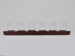 Porte-verres Carl Auböck, bois, Autriche, années 1960