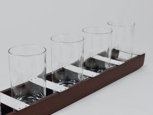 Porte-verres Carl Auböck, bois, Autriche, années 1960