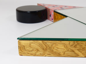 Ettore Sottsass Memphis Milano Diva Vintage Wall Mirror, Italy, 1984
