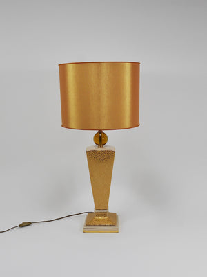 Lampe de table ou d'appoint postmoderne en porcelaine de style Memphis & Art déco, Italie, années 1980