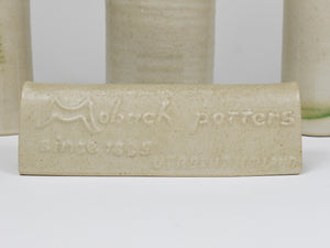 3 vasi studio in ceramica artistica di Piet Knepper per Mobach, Paesi Bassi, anni 1970