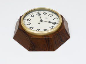 Adolf Loos Vienna Modernism Wall Clock by Junghans, Germany, 1920s