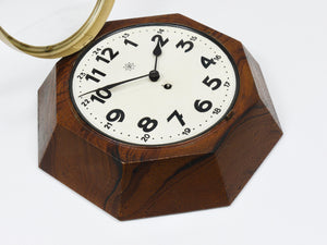 Adolf Loos Vienna Modernism Wall Clock by Junghans, Germany, 1920s