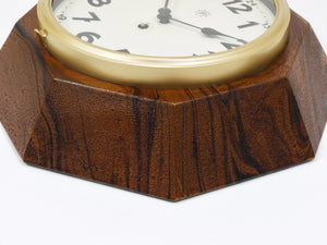 Adolf Loos Vienna Modernism Wall Clock by Junghans, Germany, 1920s