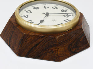 Adolf Loos Vienna Modernism Wall Clock by Junghans, Germany, 1920s