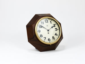 Adolf Loos Vienna Modernism Wall Clock by Junghans, Germany, 1920s