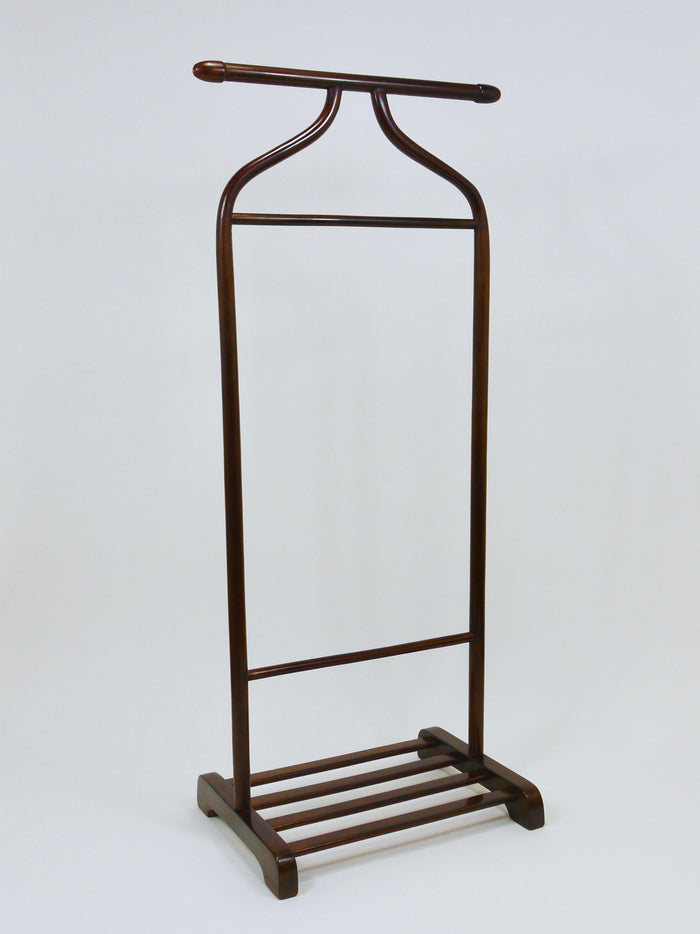 Thonet Vienna Art Deco Bentwood Clothing Valet / Dressing Stand, Austria, 1920s