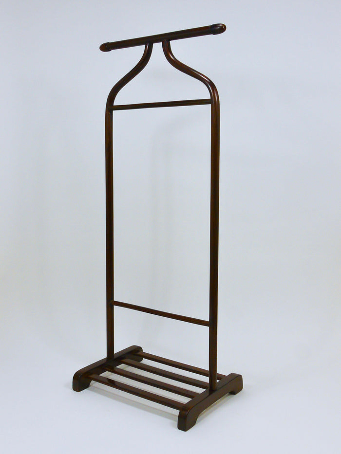 Thonet Vienna Art Deco Bentwood Clothing Valet / Dressing Stand, Austria, 1920s