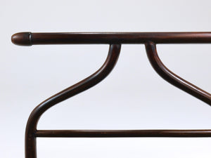 Valet de nuit / porte-habits en bois courbé Thonet Vienna, Art déco, Autriche, années 1920