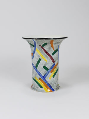 Vase en céramique Art déco Bauhaus par Eva Zeisel, SMF Schramberg, Allemagne, années 1920