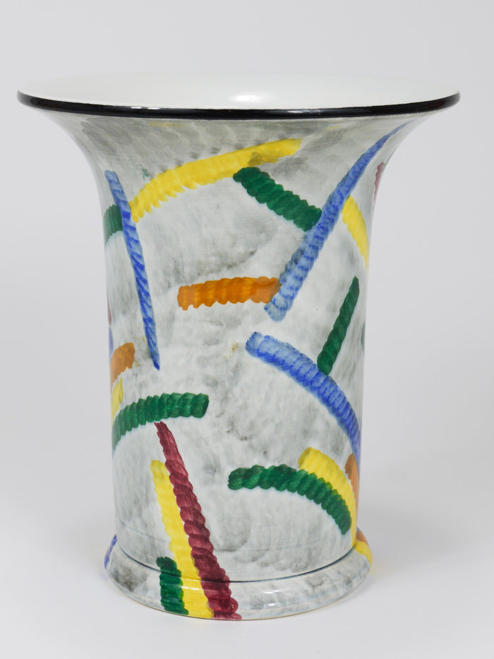 Eva Zeisel Art Deco Bauhaus Pottery Vase, SMF Schramberg, Germany 1920s