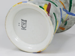 Vase en céramique Art déco Bauhaus par Eva Zeisel, SMF Schramberg, Allemagne, années 1920