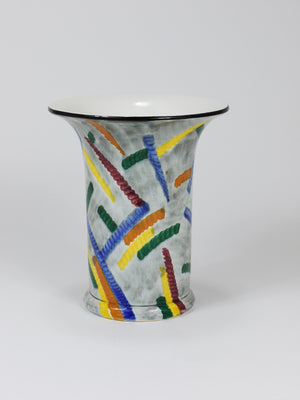 Vase en céramique Art déco Bauhaus par Eva Zeisel, SMF Schramberg, Allemagne, années 1920