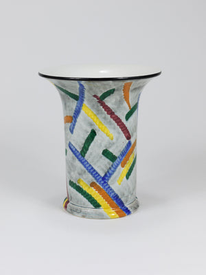 Vase en céramique Art déco Bauhaus par Eva Zeisel, SMF Schramberg, Allemagne, années 1920